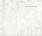 Laura Ashley Cottonwood Pearlescent Wallpaper White